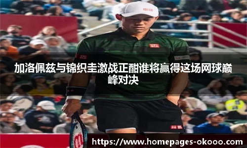 加洛佩兹与锦织圭激战正酣谁将赢得这场网球巅峰对决